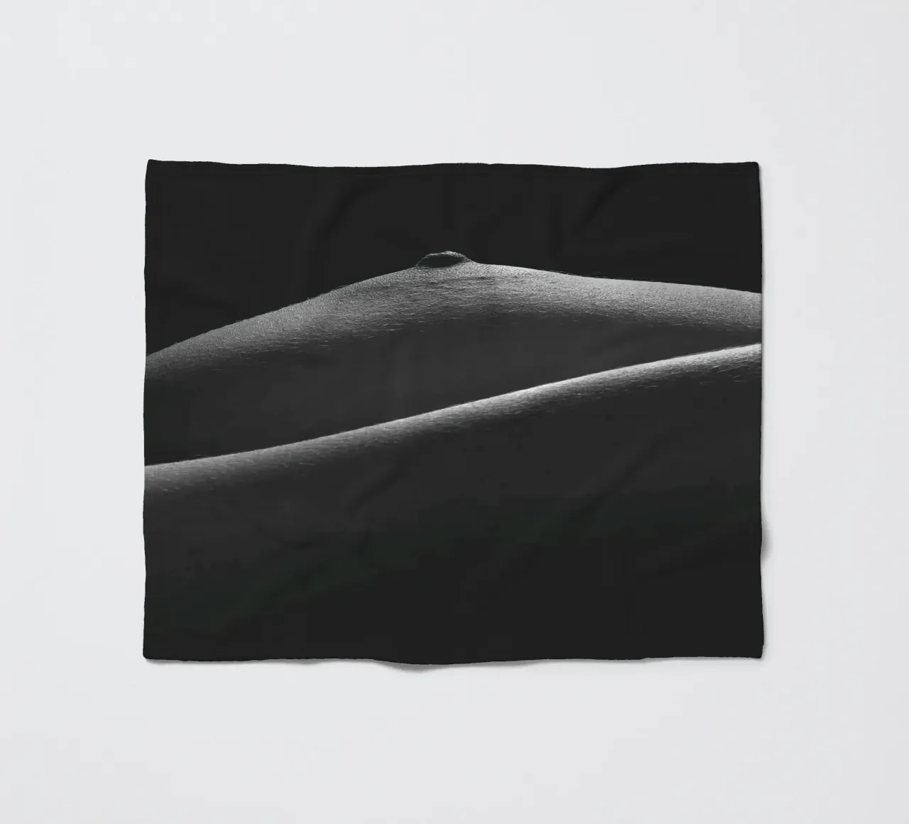 Breast Detail fleece blanket by Dave Hare Photography