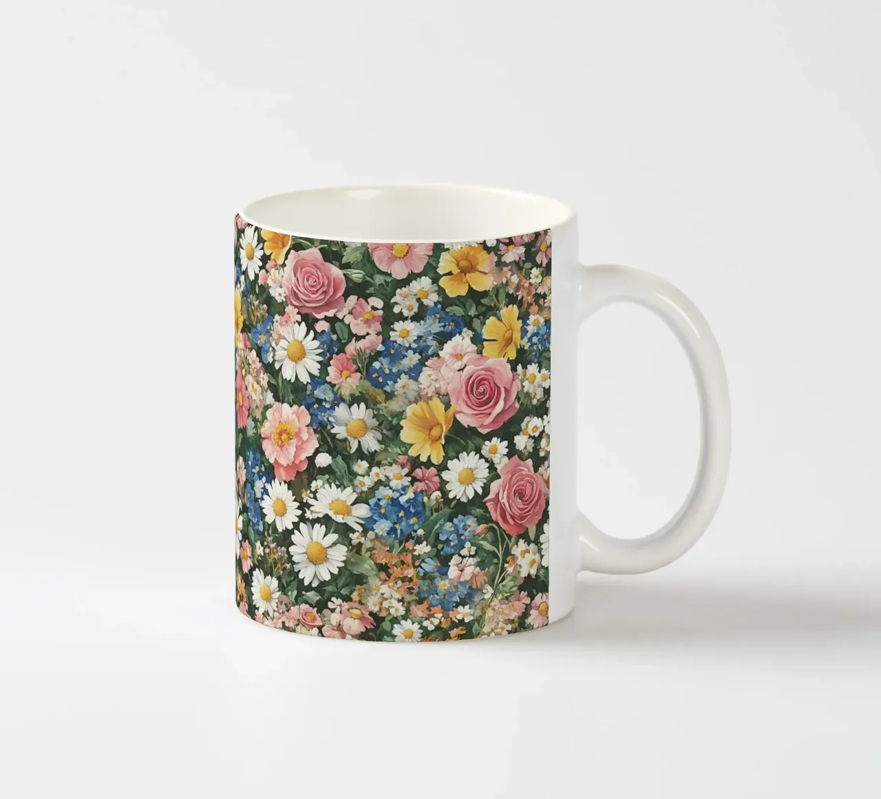 Vintage Wildflowers mug en céramique de Sunflower Soul Studio