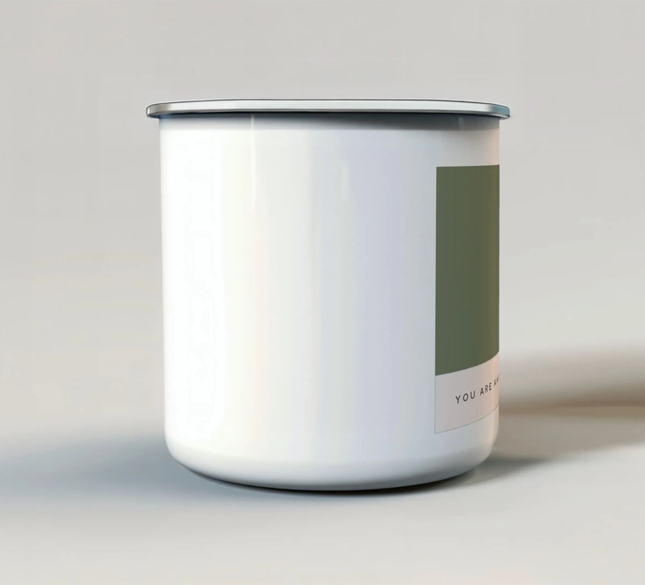 YOU ARE AWESOME tazza in smalto da Einfach Uebel