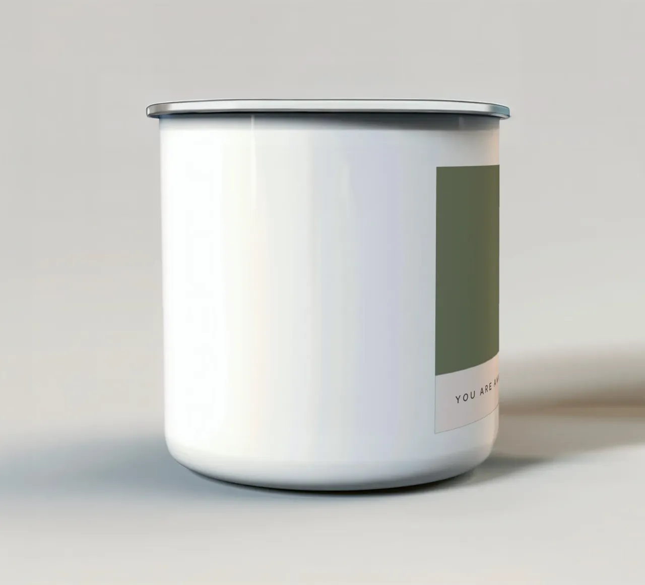 YOU ARE AWESOME tazza in smalto da Einfach Uebel