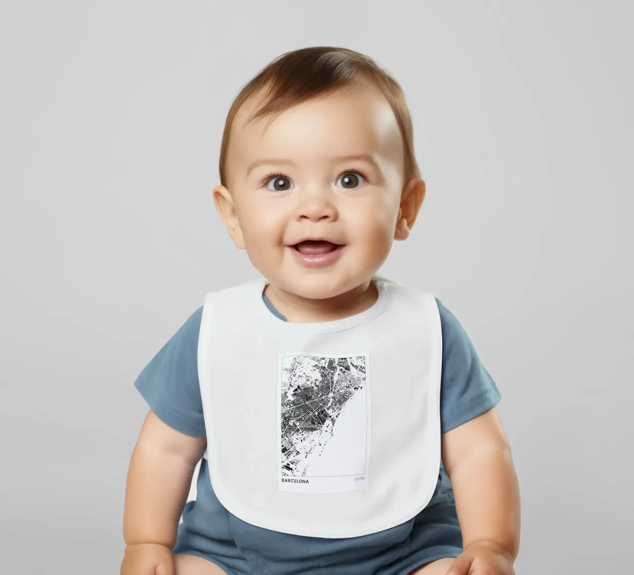 Barcelona bavaglino da The Cartography Collection