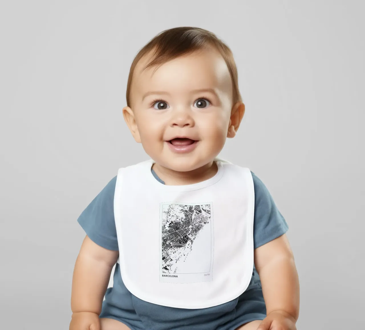 Barcelona bavaglino da The Cartography Collection