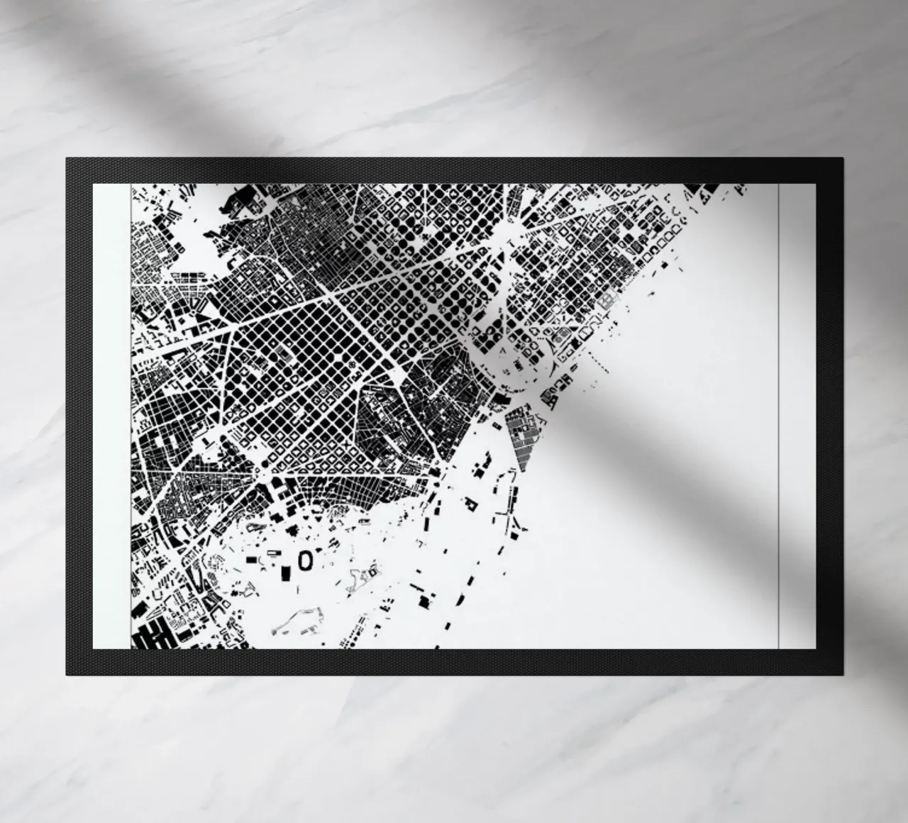 Barcelona zerbino da The Cartography Collection