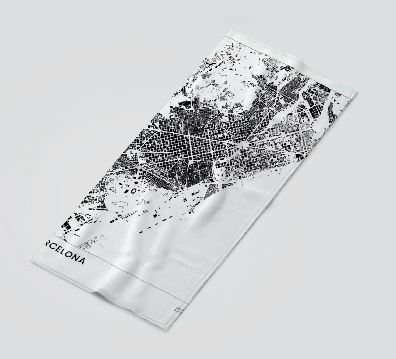 Barcelona telo mare da The Cartography Collection