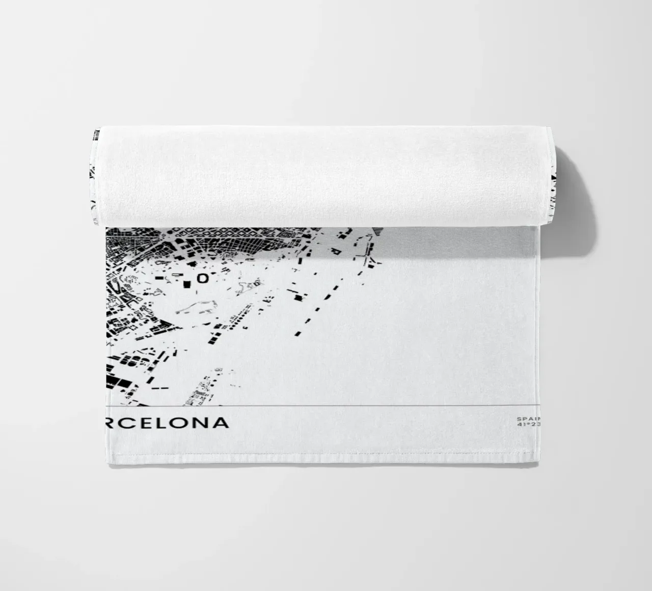 Barcelona telo mare da The Cartography Collection