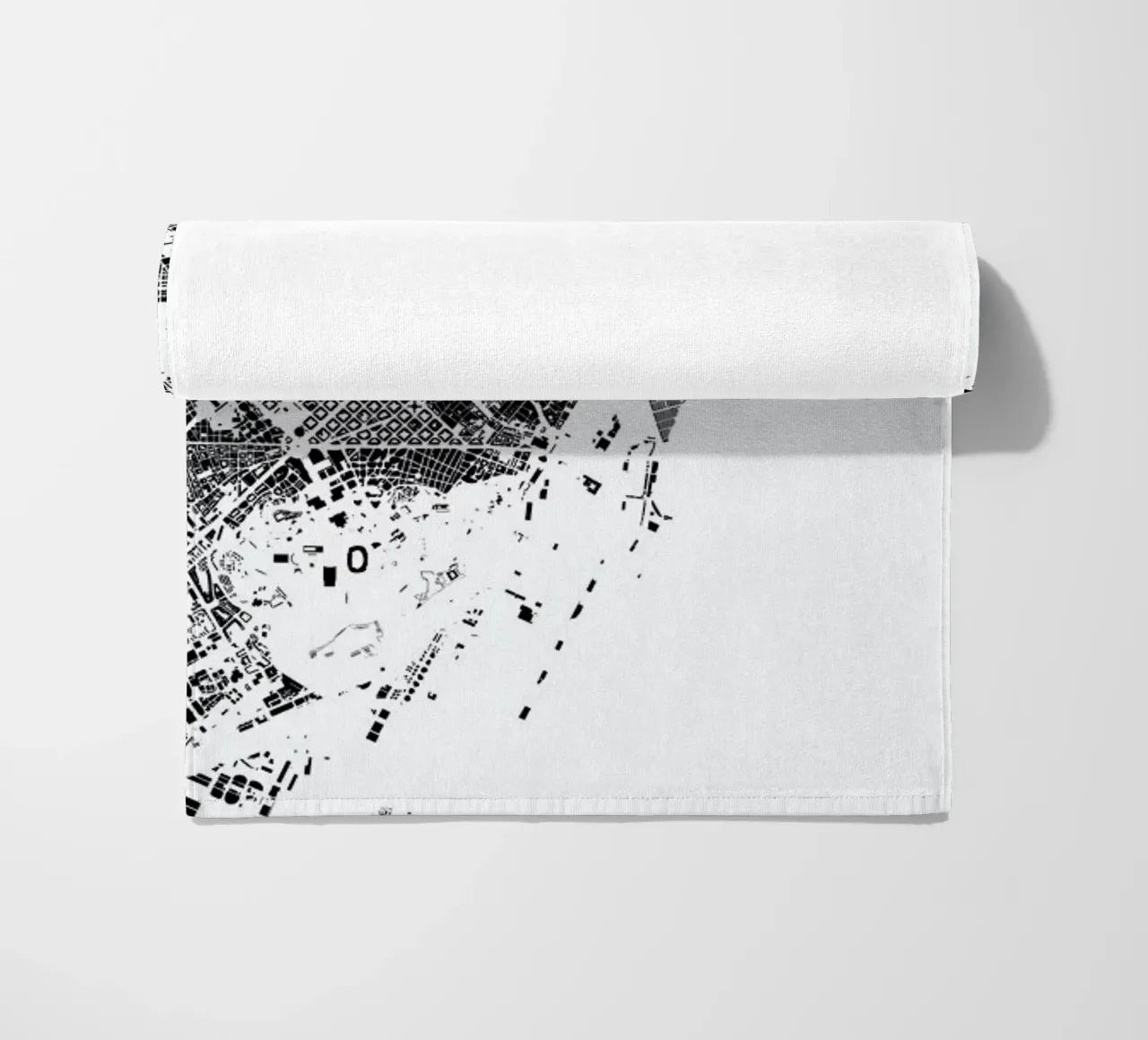 Barcelona telo mare da The Cartography Collection