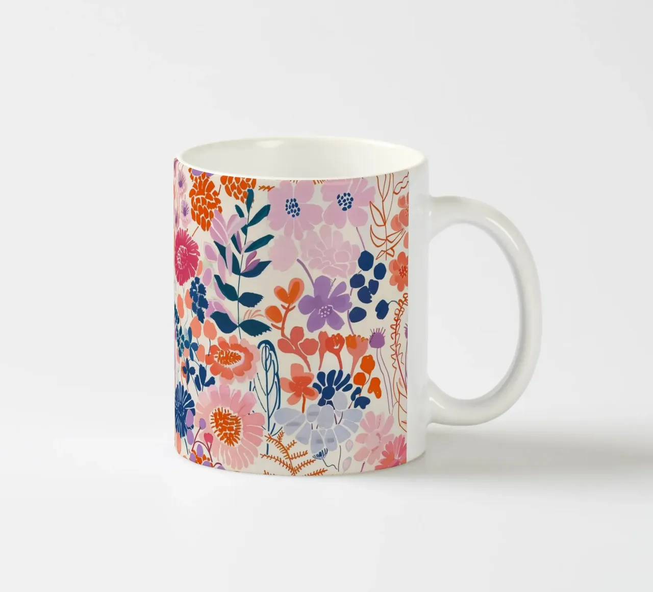 Abstract Garden tazza in ceramica da Sunflower Soul Studio