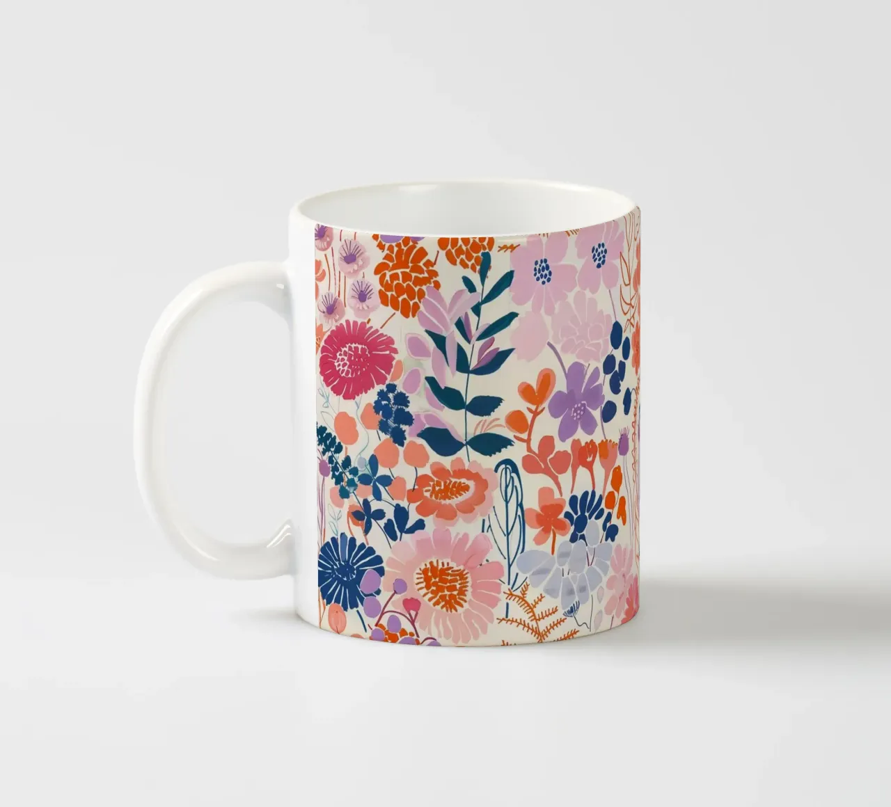 Abstract Garden tazza in ceramica da Sunflower Soul Studio