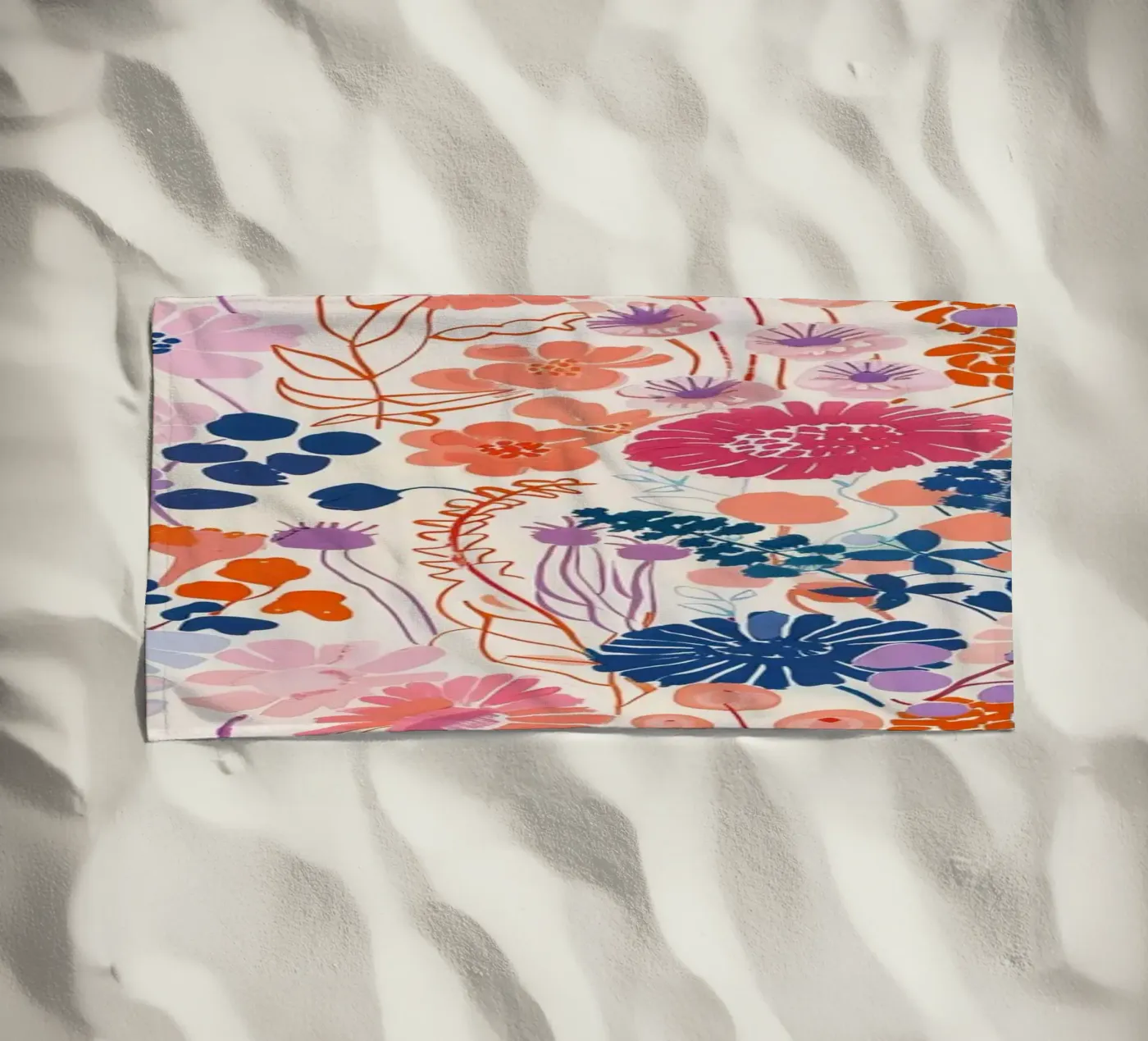 Abstract Garden telo mare da Sunflower Soul Studio