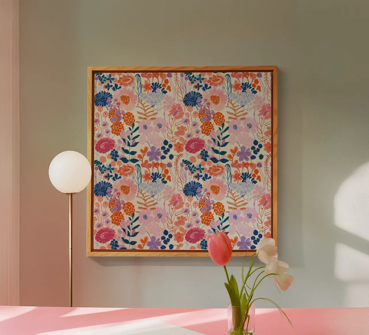 Abstract Garden plexiglass da Sunflower Soul Studio