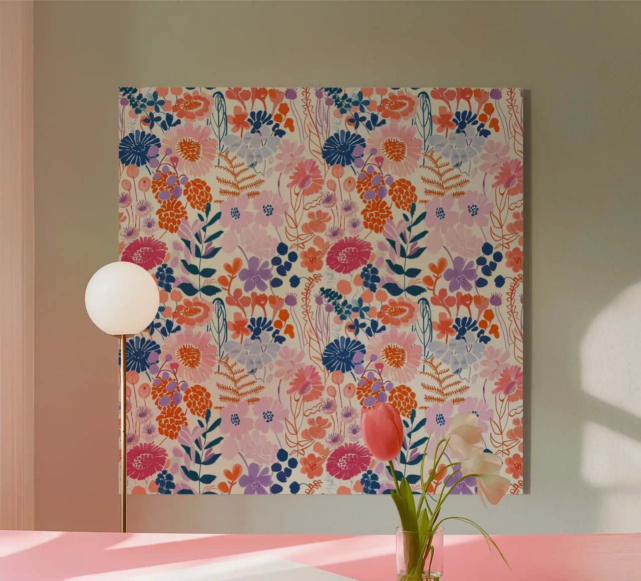 Abstract Garden plexiglass da Sunflower Soul Studio