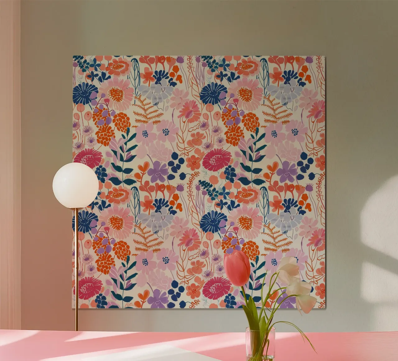 Abstract Garden poster da Sunflower Soul Studio