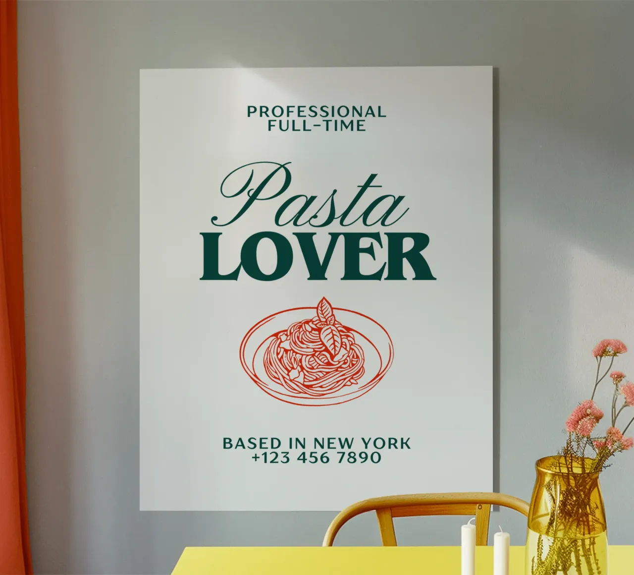 PASTA LOVER plexiglass da Einfach Uebel