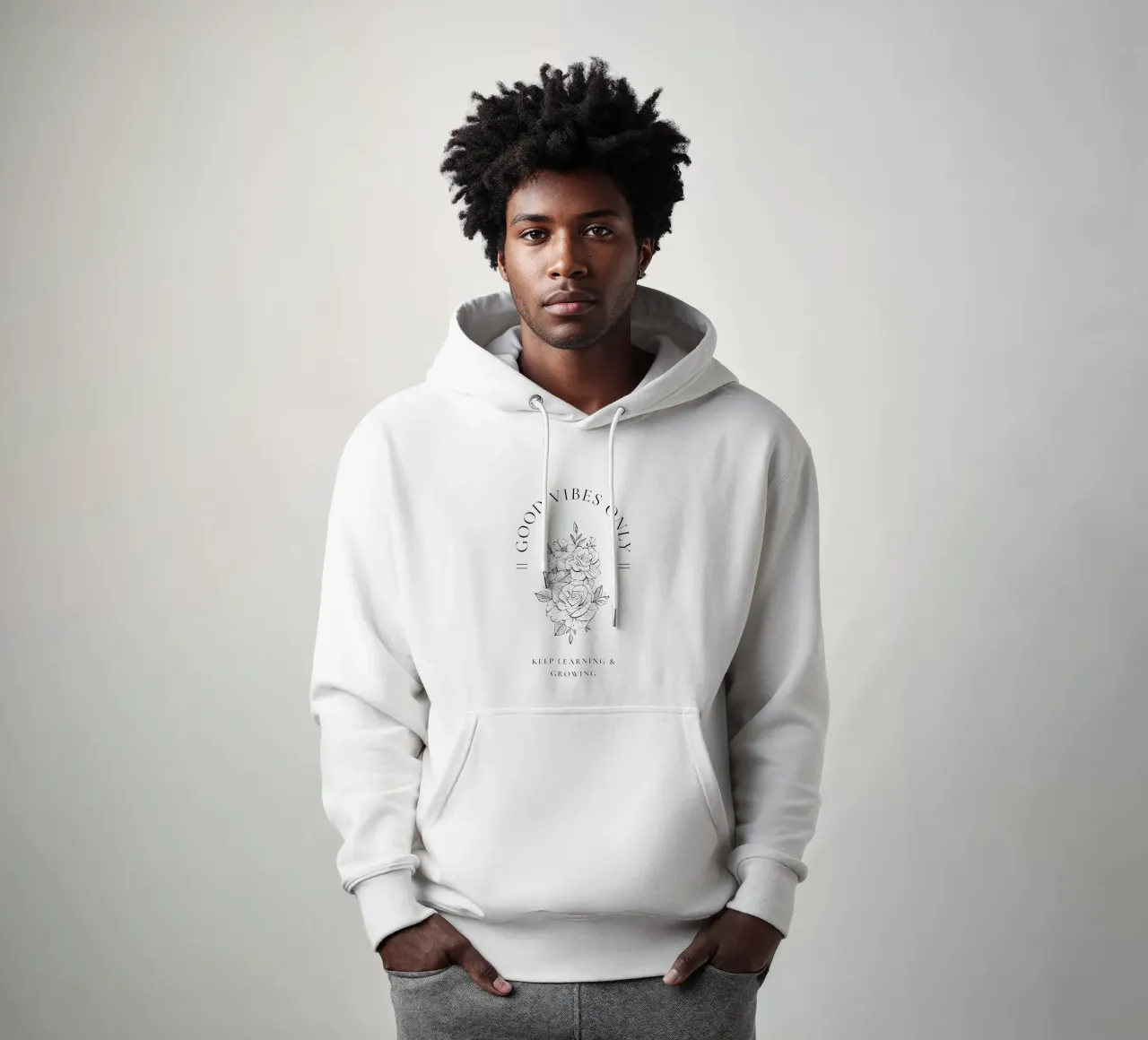 GOOD VIBES ONLY hoodie by Einfach Uebel