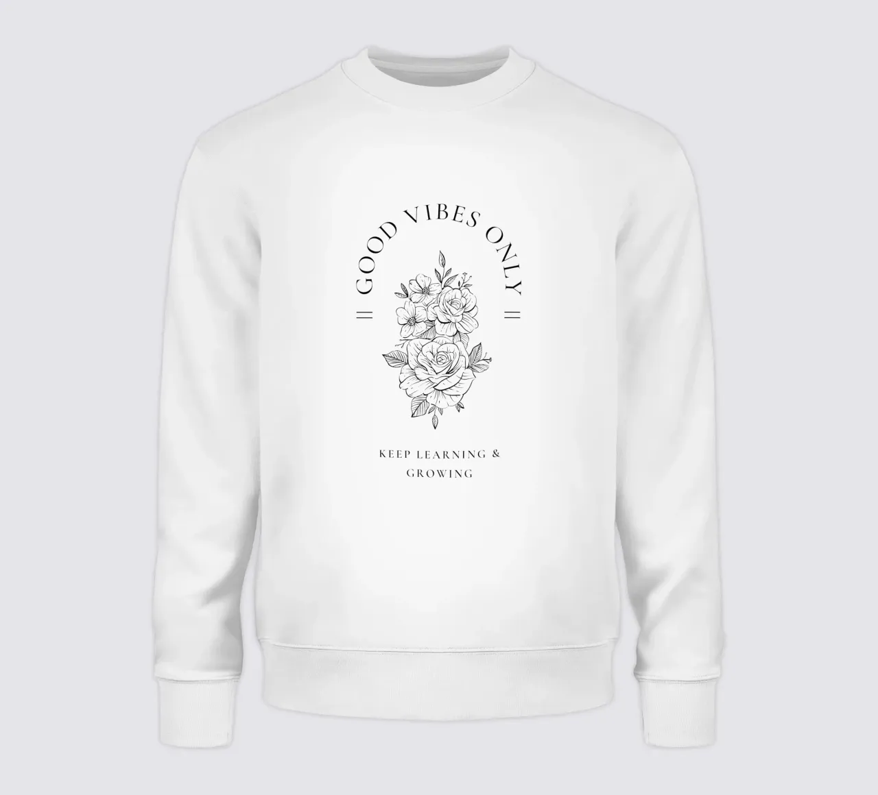 GOOD VIBES ONLY felpa da Einfach Uebel