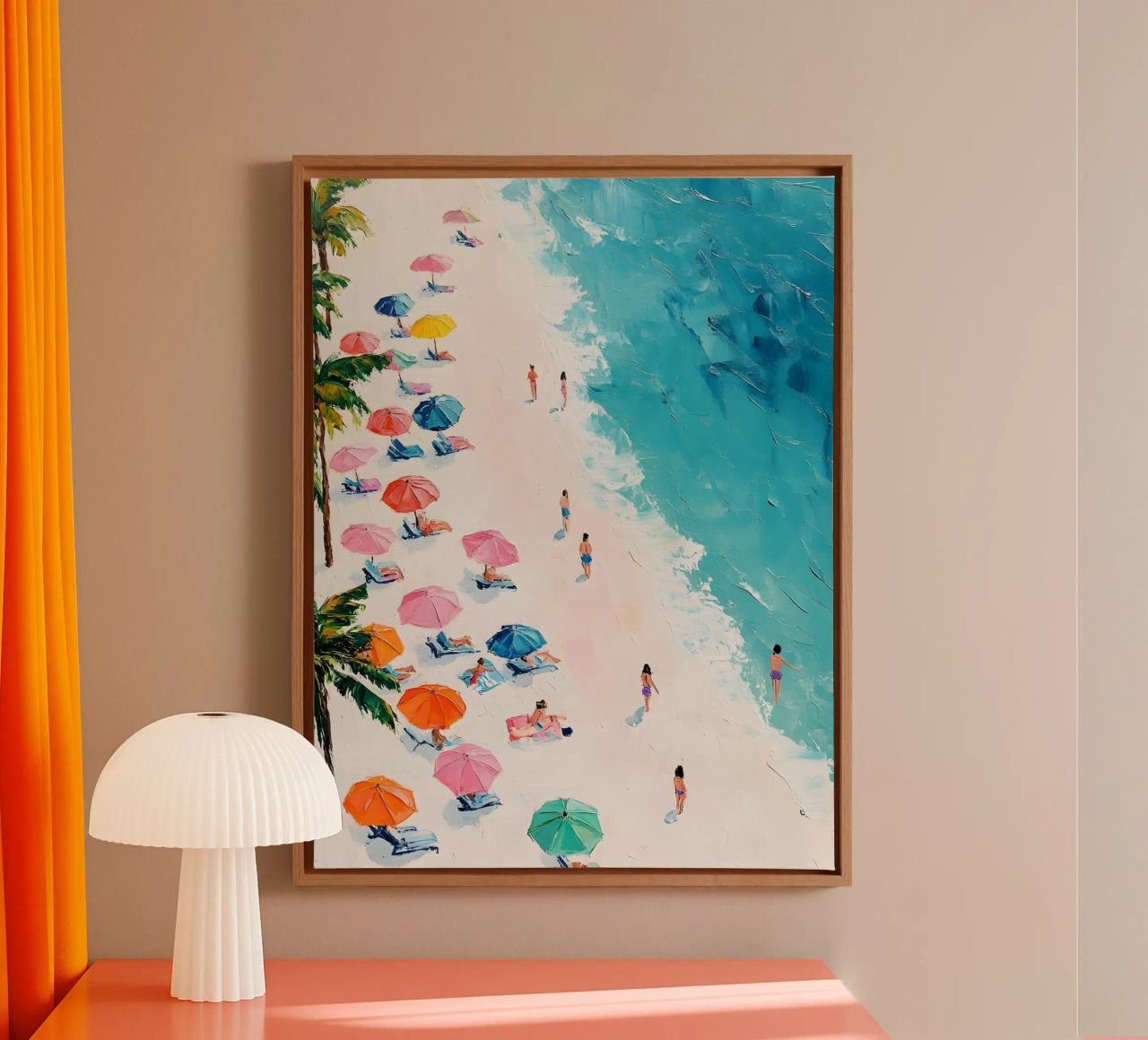The Beach Leinwand von Gypsy Galleria