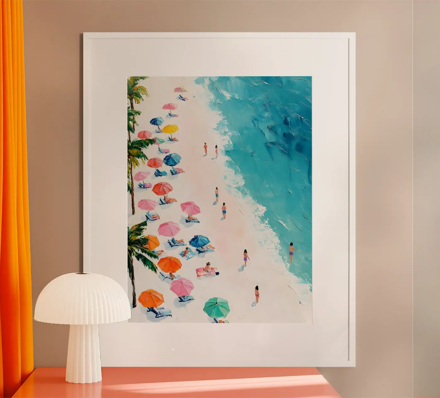 The Beach Poster von Gypsy Galleria
