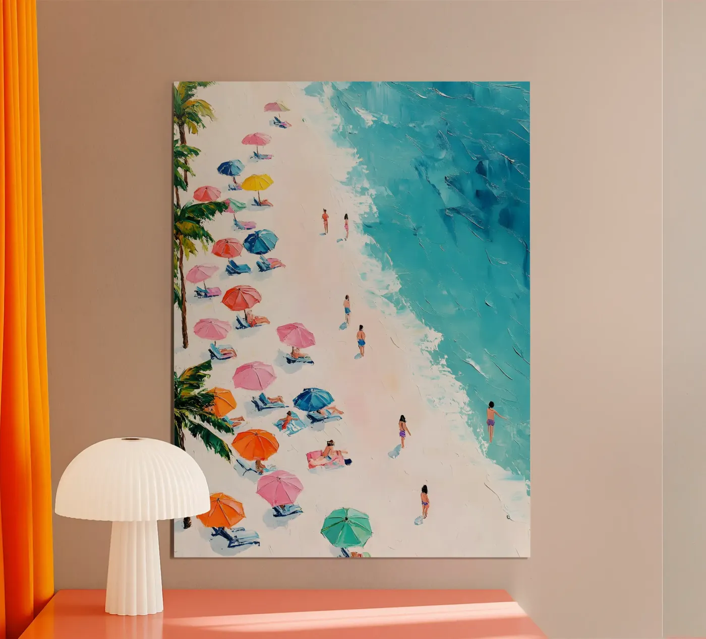 The Beach Poster von Gypsy Galleria