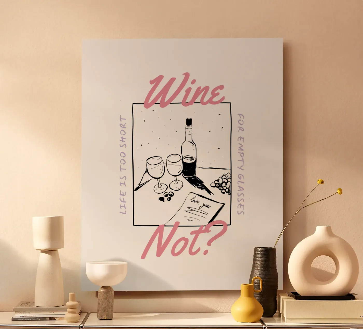 WINE NOT? alluminio dibond da SMRT STUDIO