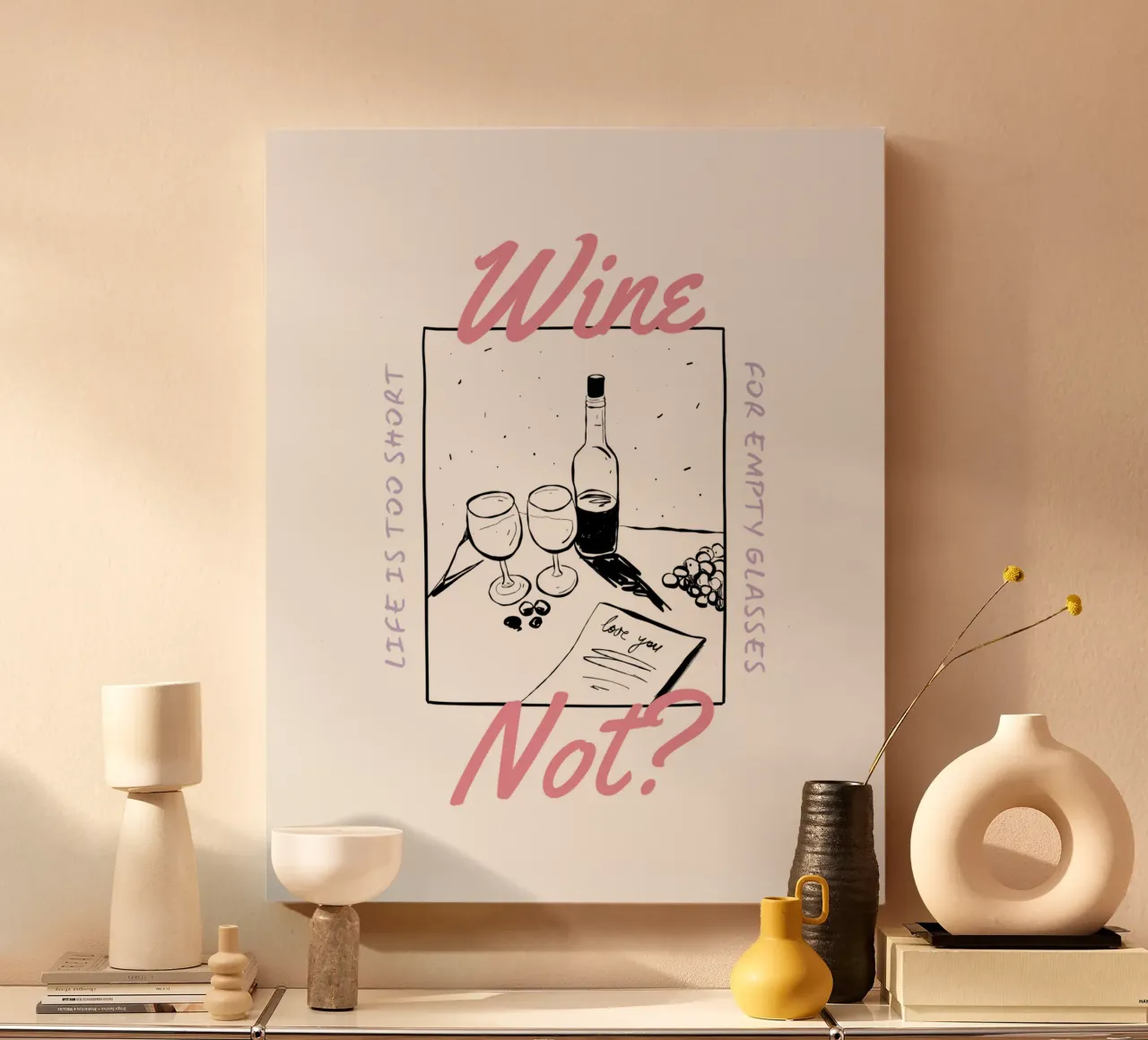 WINE NOT? tela da Einfach Uebel