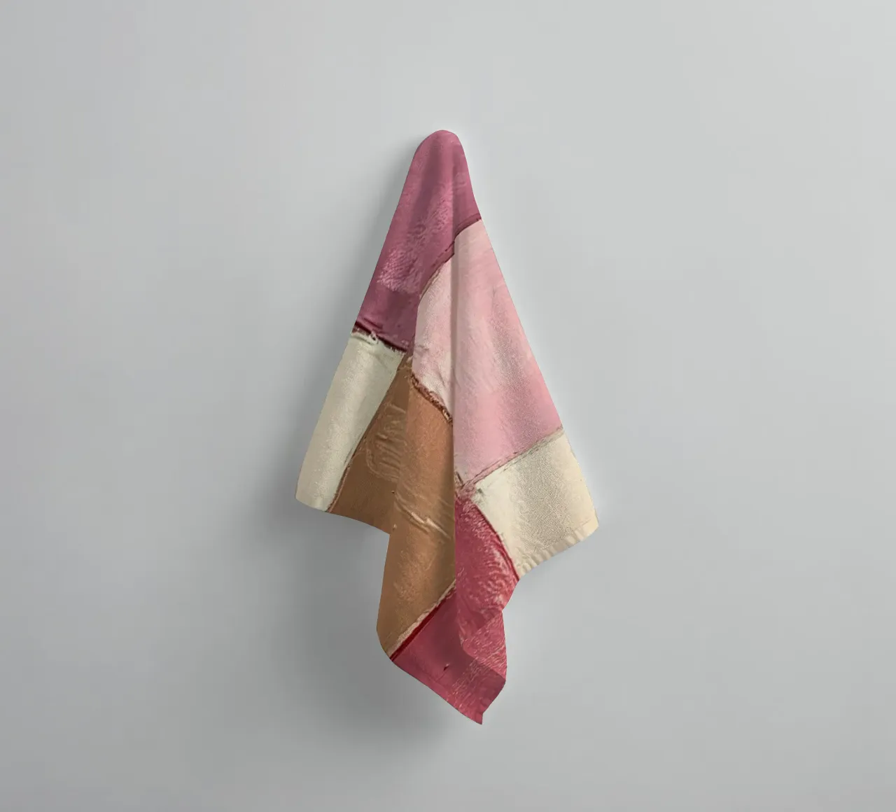 Pink Checks asciugamano da bagno da Gypsy Galleria