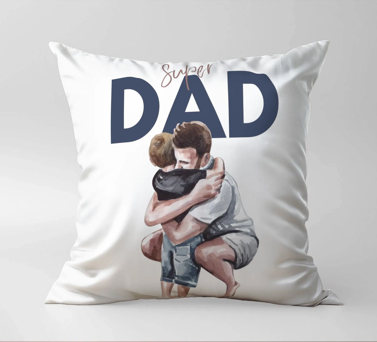 SUPER DAD coussin de Einfach Uebel