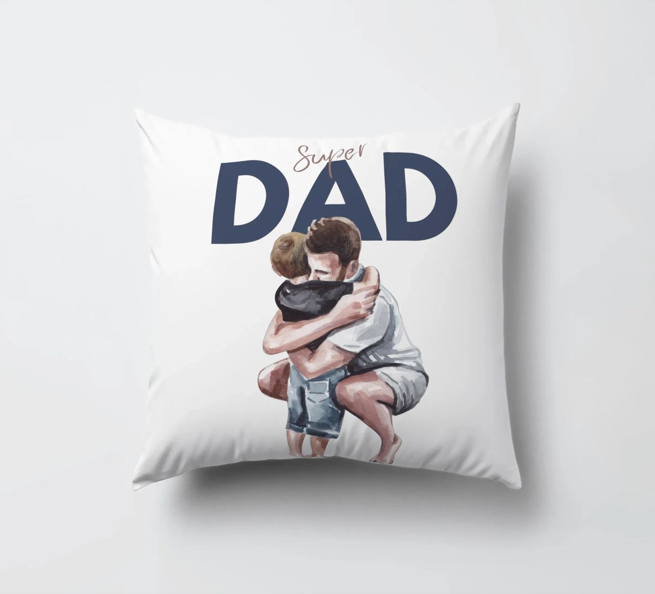 SUPER DAD coussin de Einfach Uebel