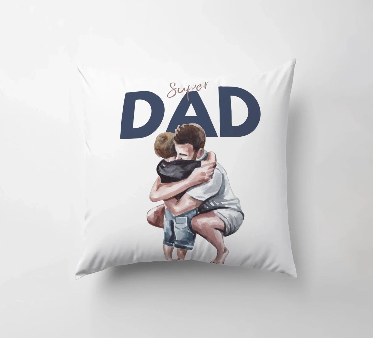 SUPER DAD coussin de Einfach Uebel