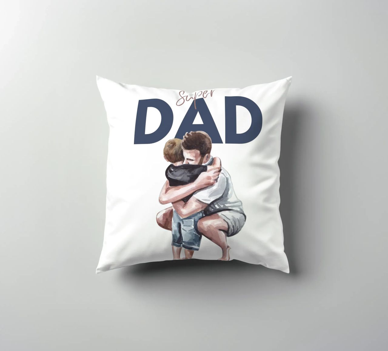 SUPER DAD coussin de Einfach Uebel