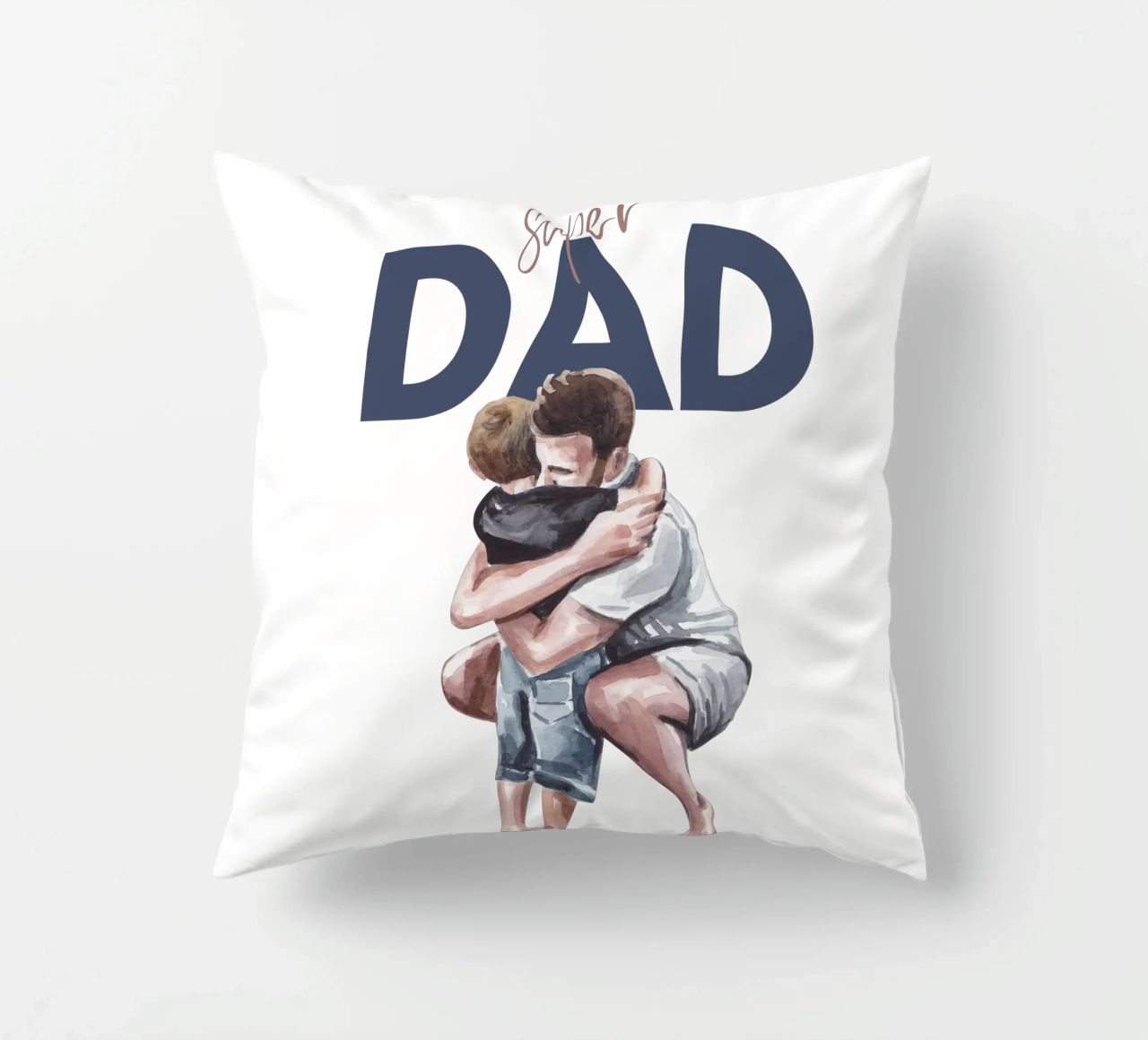 SUPER DAD coussin de Einfach Uebel