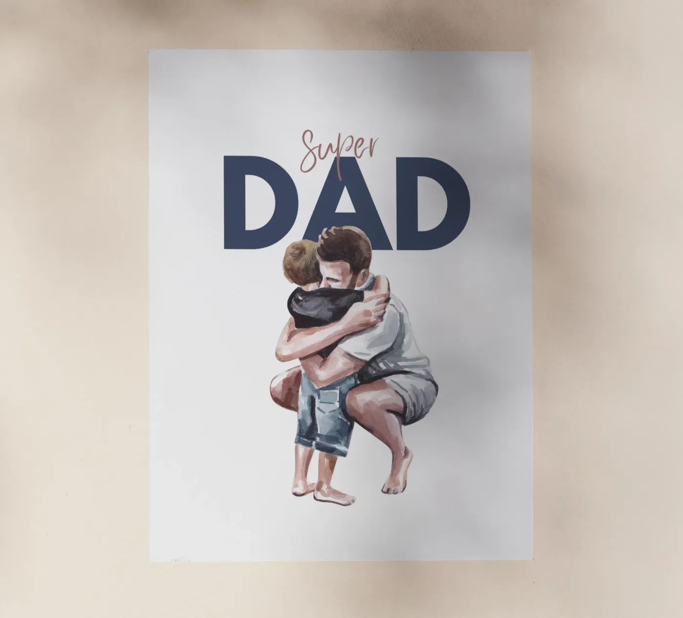 SUPER DAD pellicola backlit da SMRT STUDIO