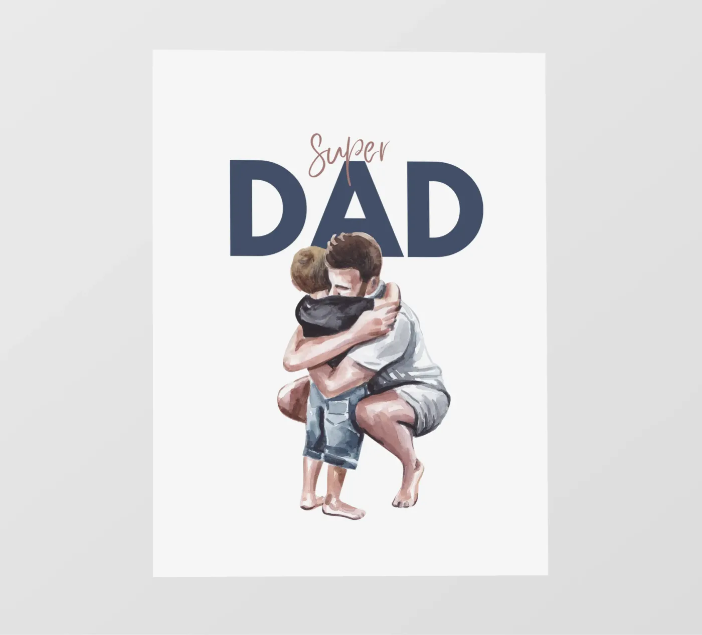 SUPER DAD pellicola backlit da SMRT STUDIO