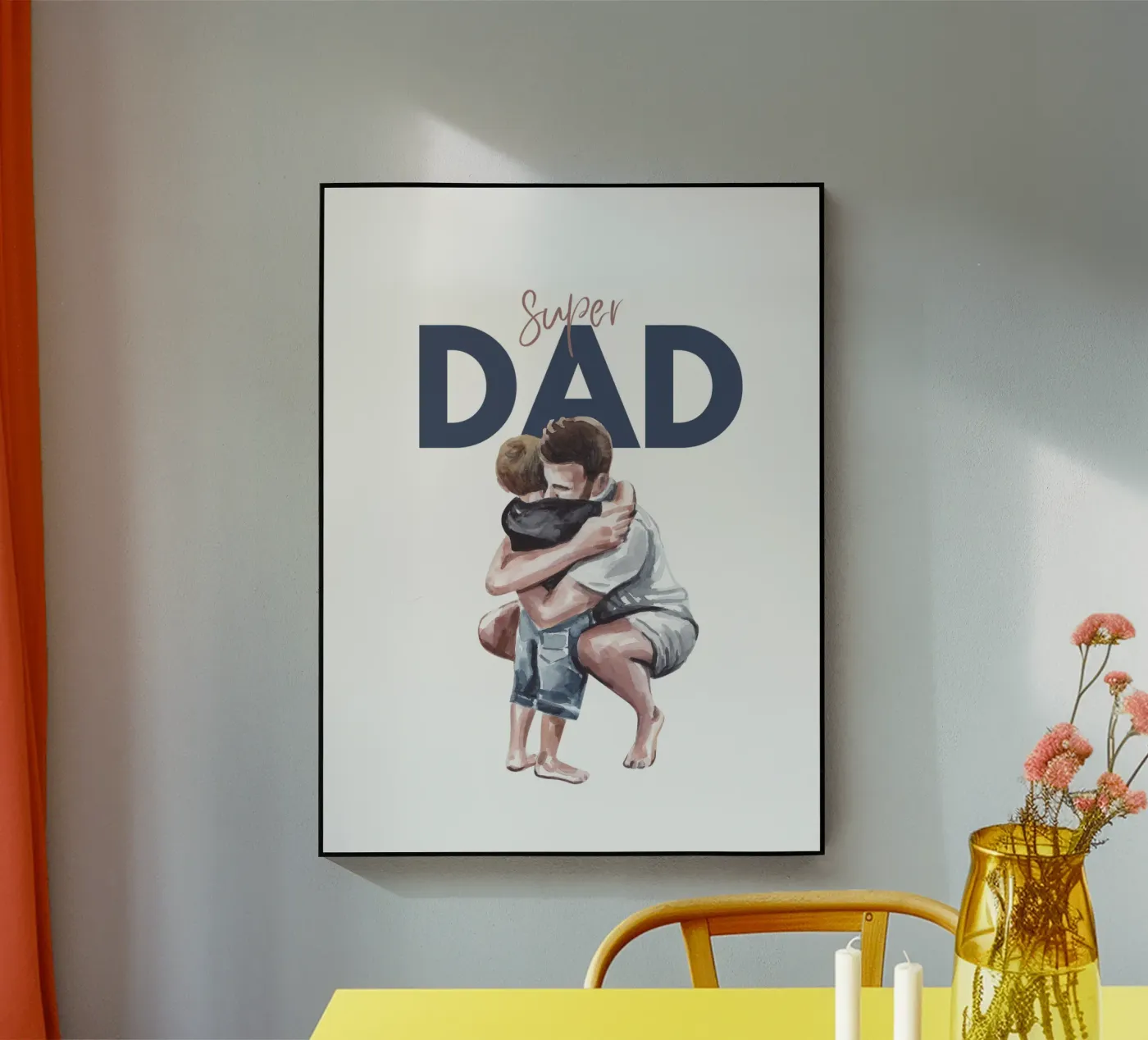 SUPER DAD plexiglass da SMRT STUDIO
