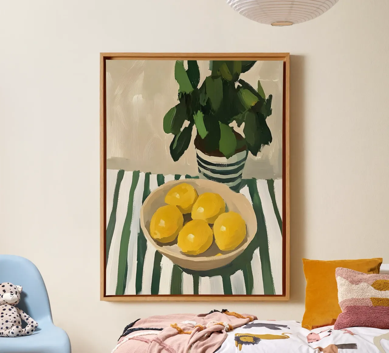 The Lemons tela con Cornice a cassetta da Gypsy Galleria