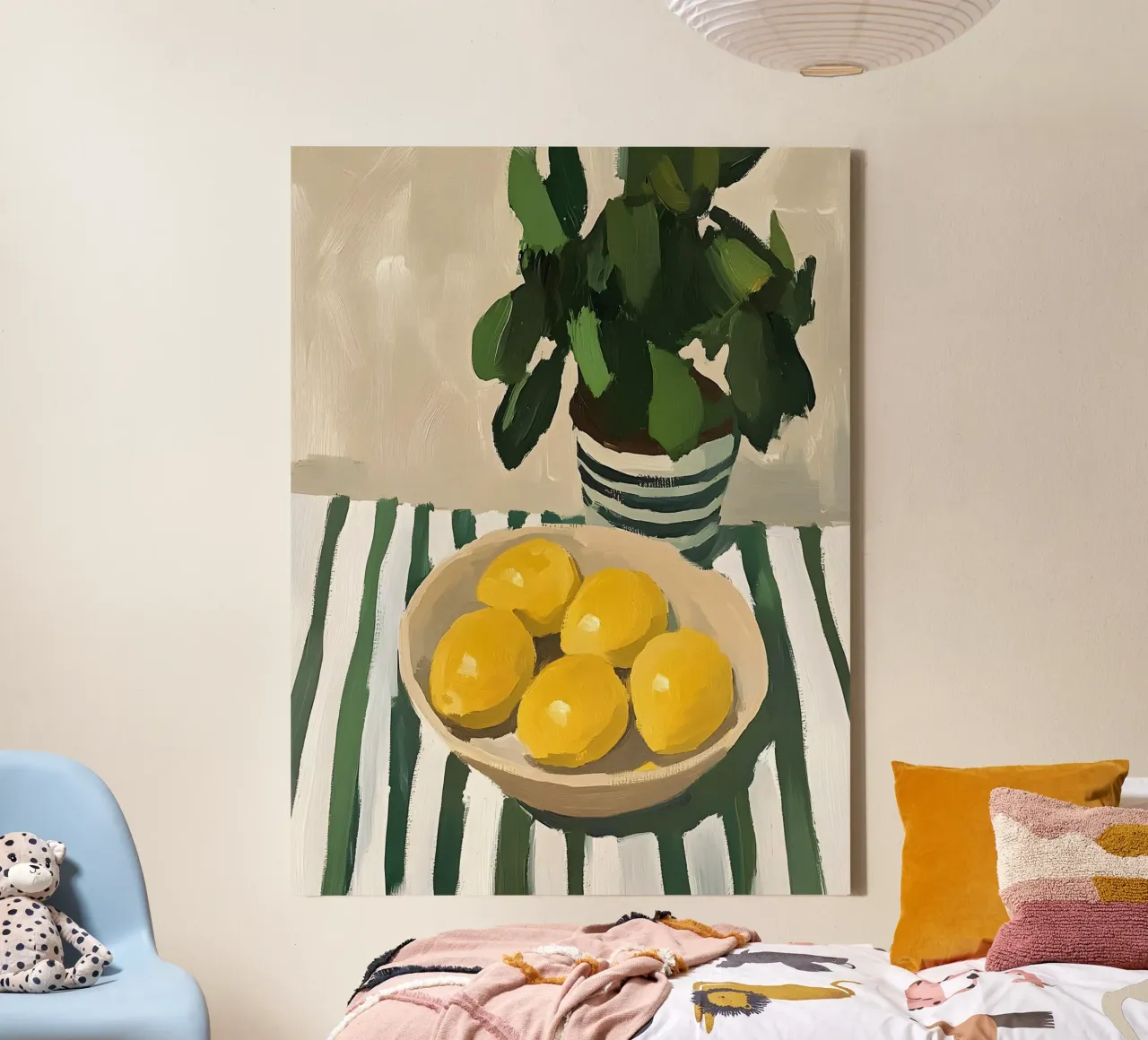 The Lemons tela con Cornice a cassetta da Gypsy Galleria