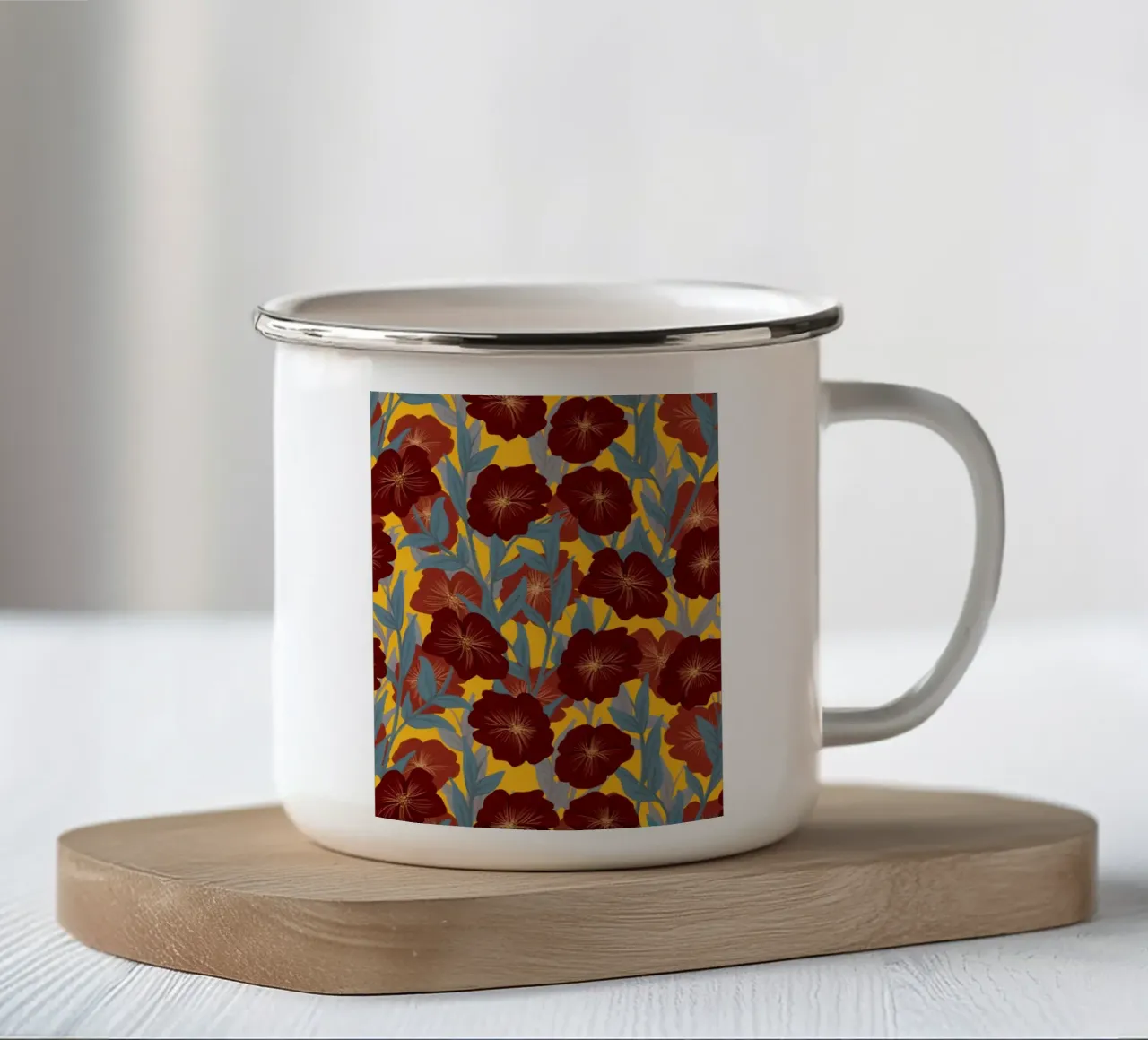 Bold Bloom tazza in smalto da designdn