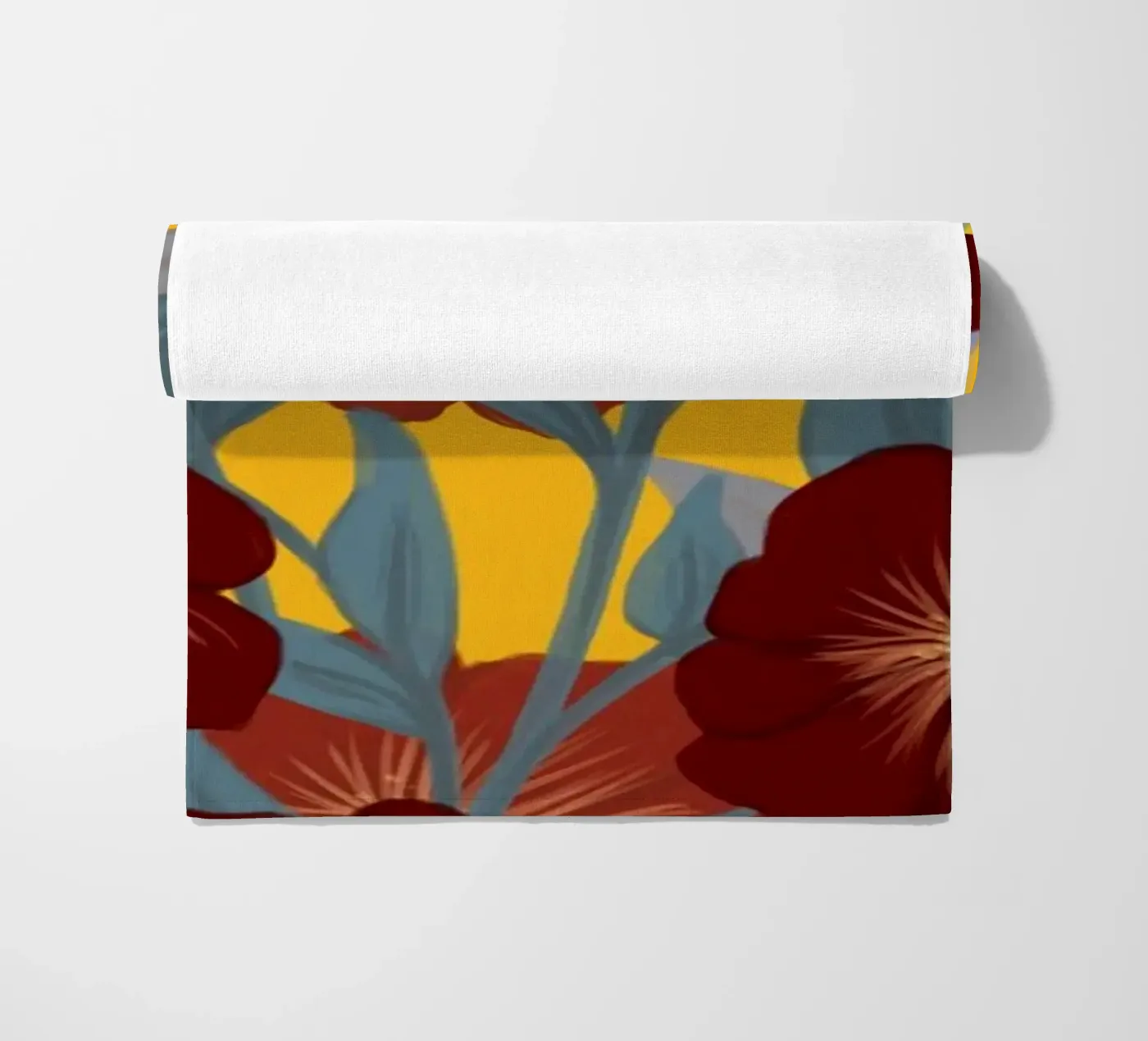 Bold Bloom strandhanddoek van DesigndN