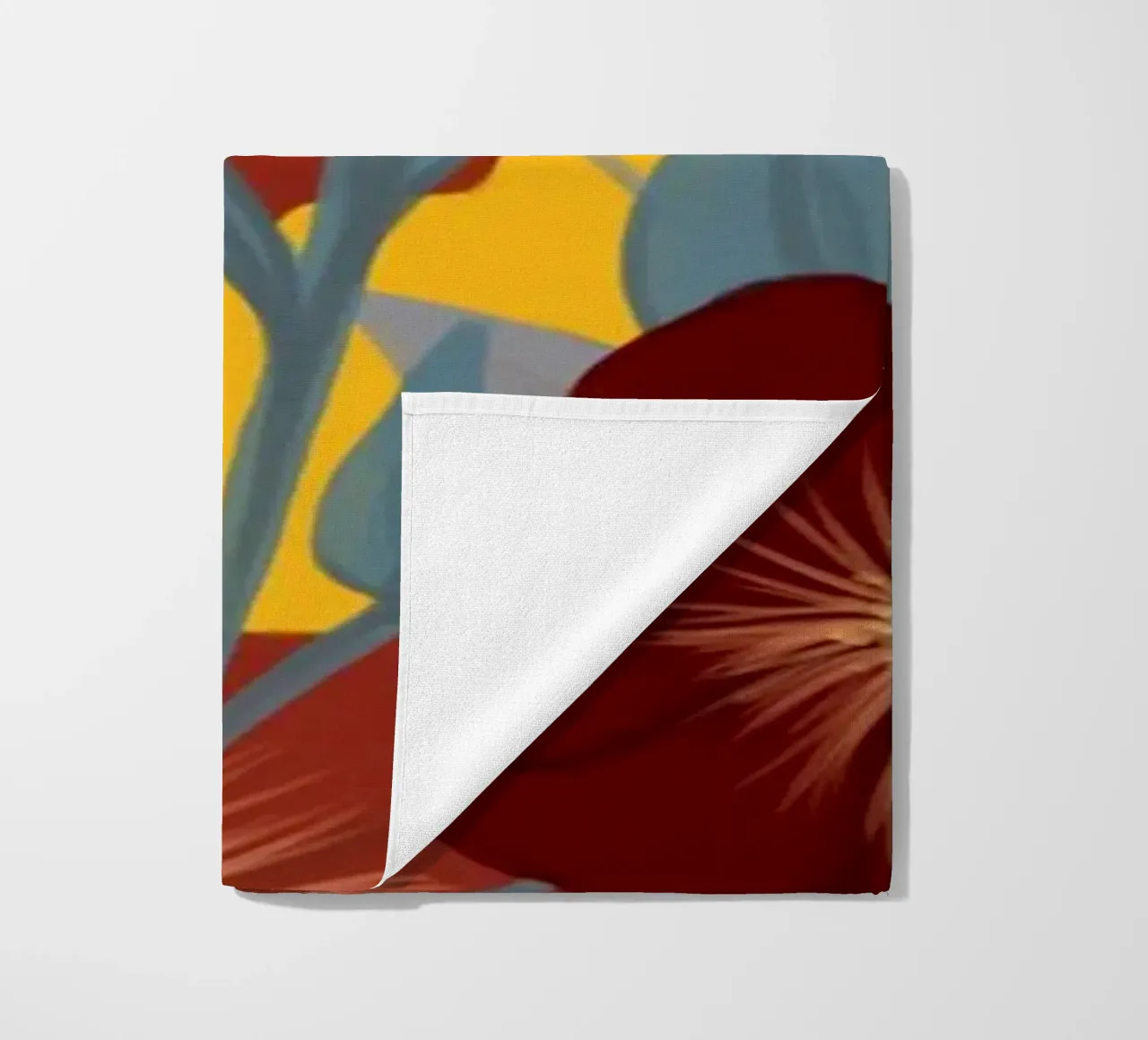 Bold Bloom beach towel by DesigndN