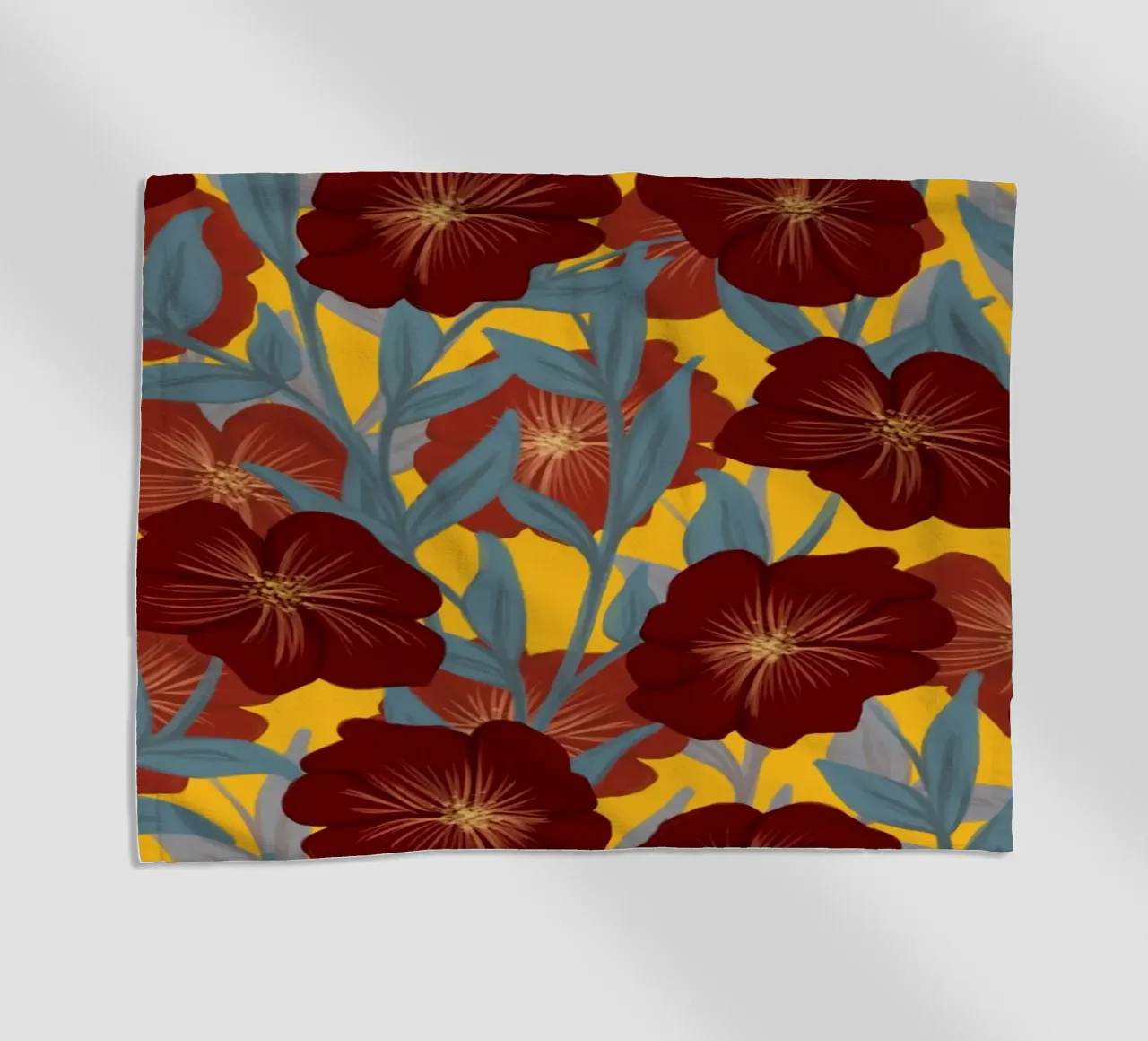 Bold Bloom beach towel by DesigndN