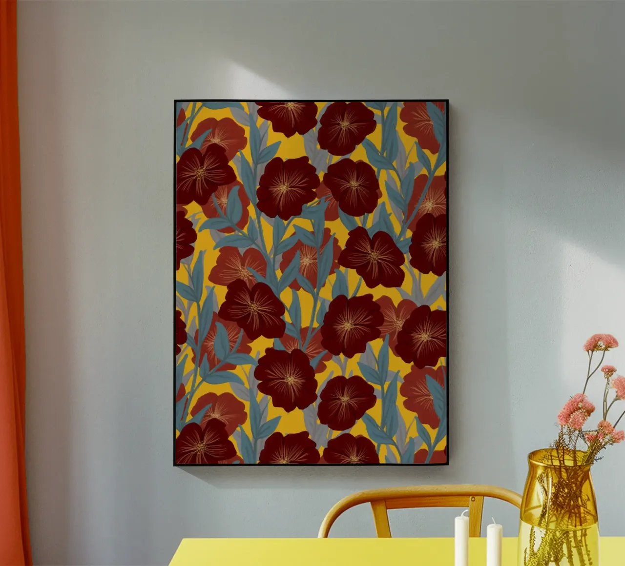 Bold Bloom plexiglas de DesigndN