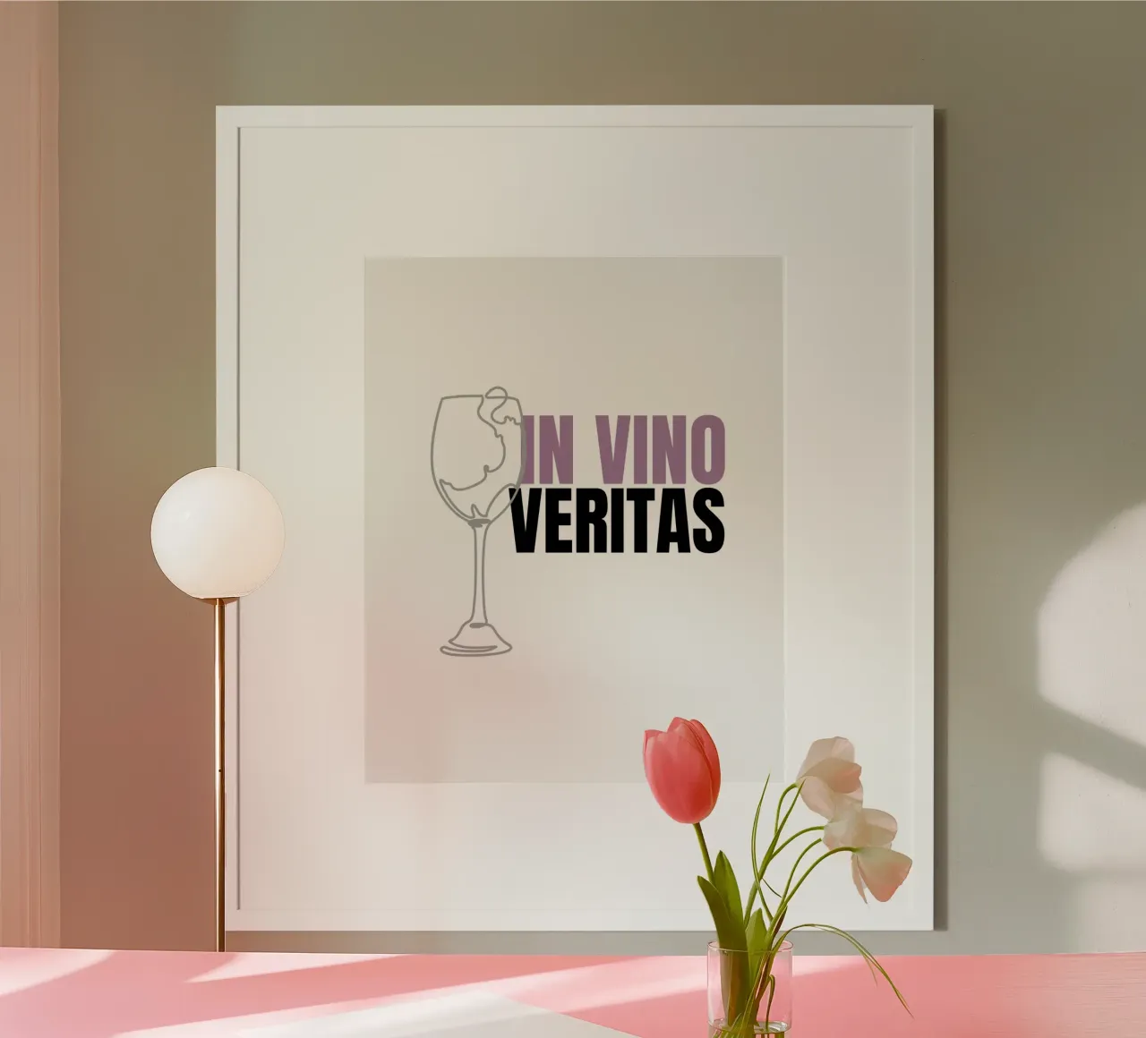 IN VINO VERITAS poster da Einfach Uebel