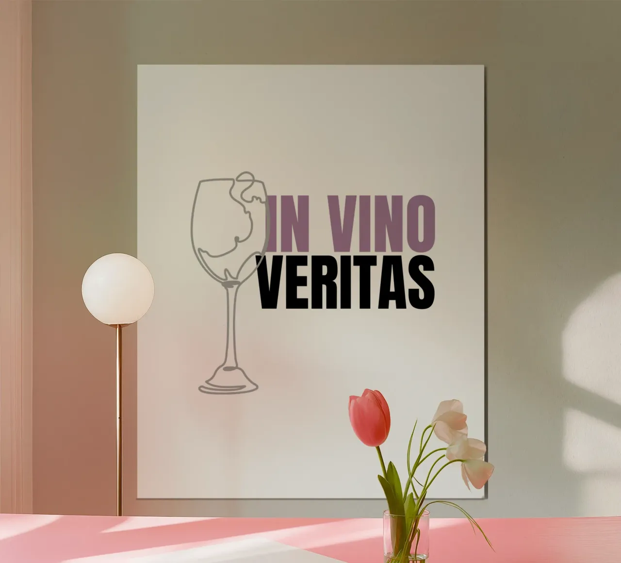 IN VINO VERITAS poster da Einfach Uebel
