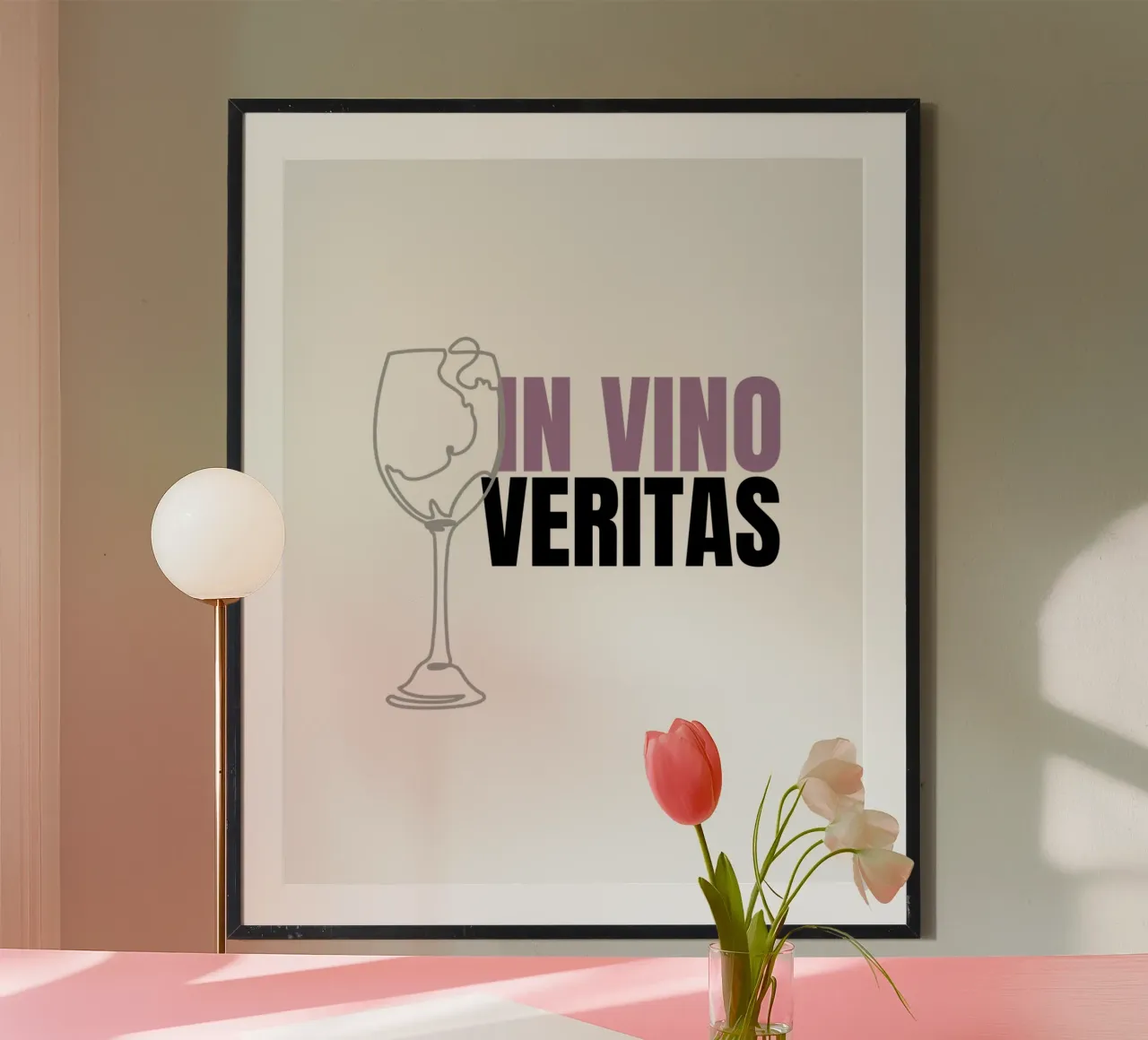 IN VINO VERITAS poster da Einfach Uebel