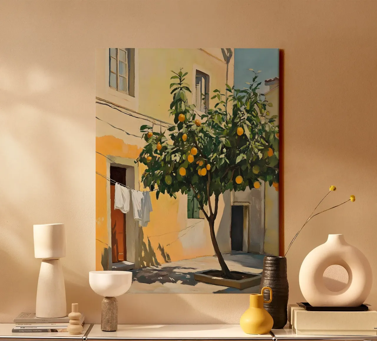 Clean Laundry tela con Cornice a cassetta da Gypsy Galleria