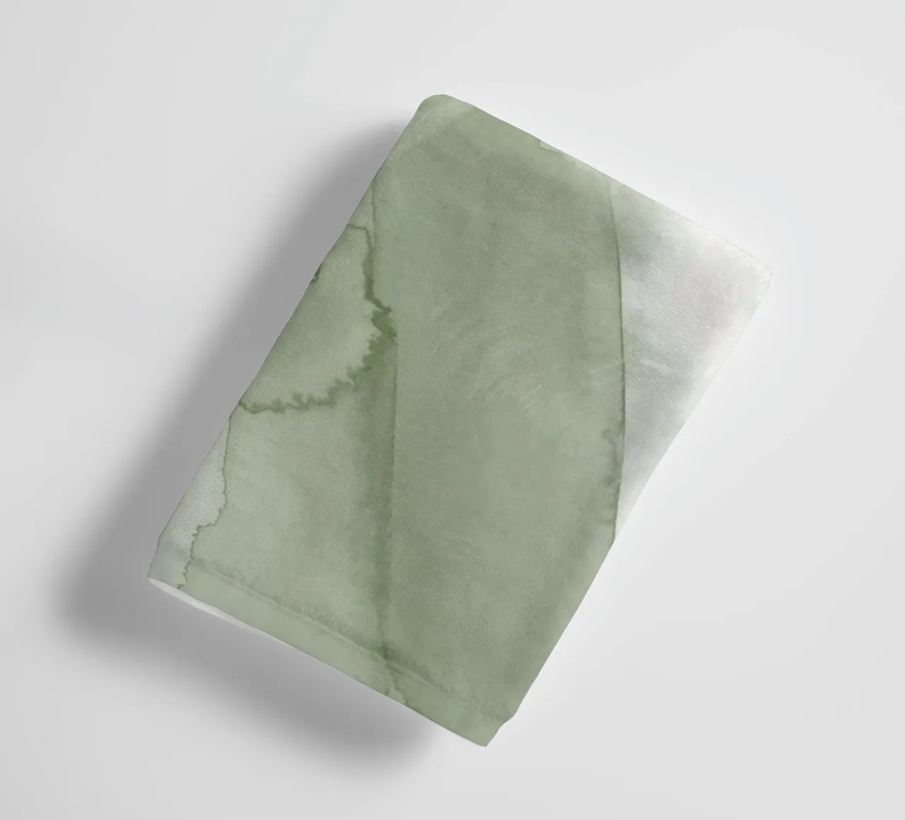 Pennellate di verde 3 asciugamano da bagno da NouveauPrints