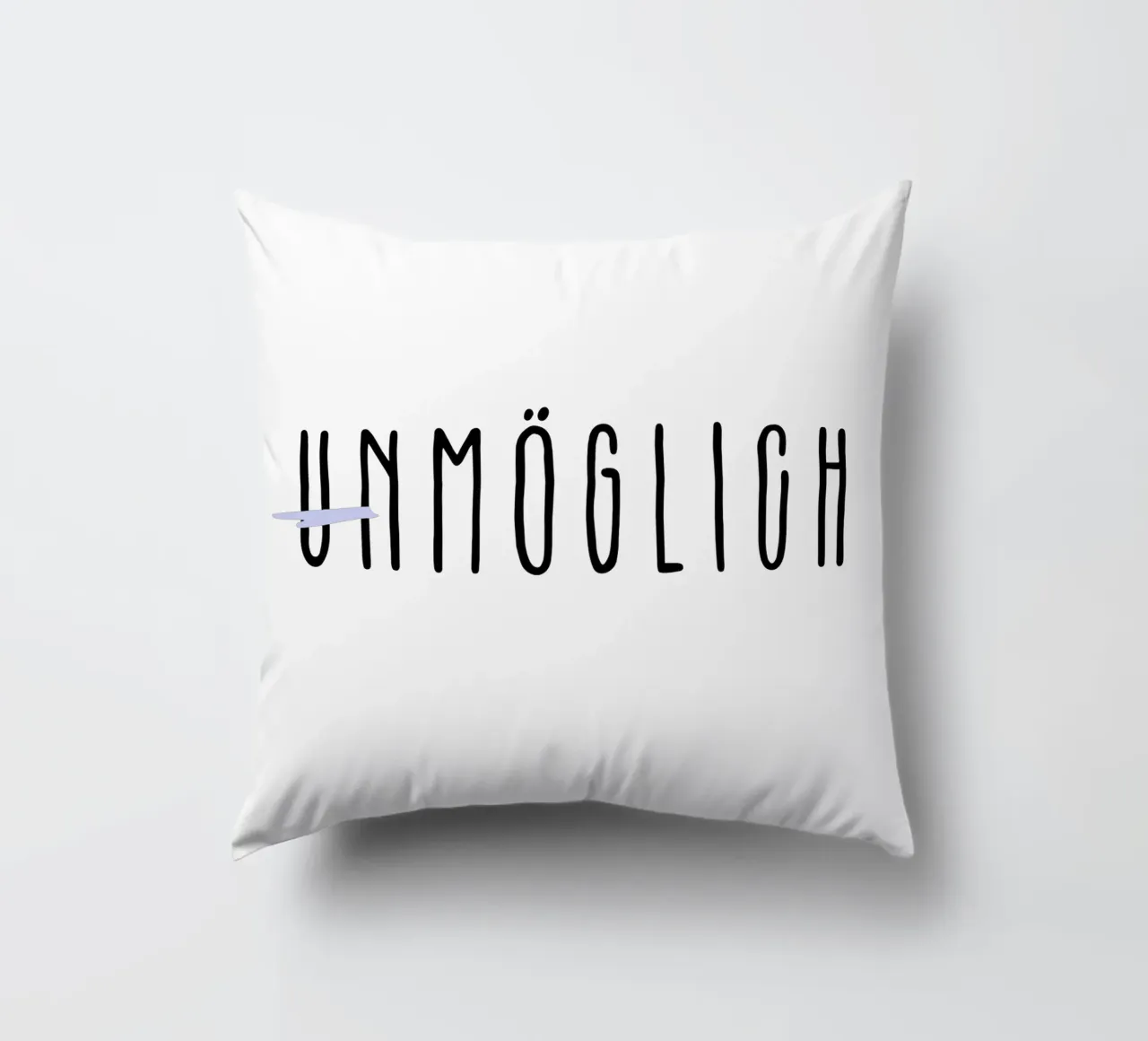 UNMÖGLICH cuscino da Einfach Uebel