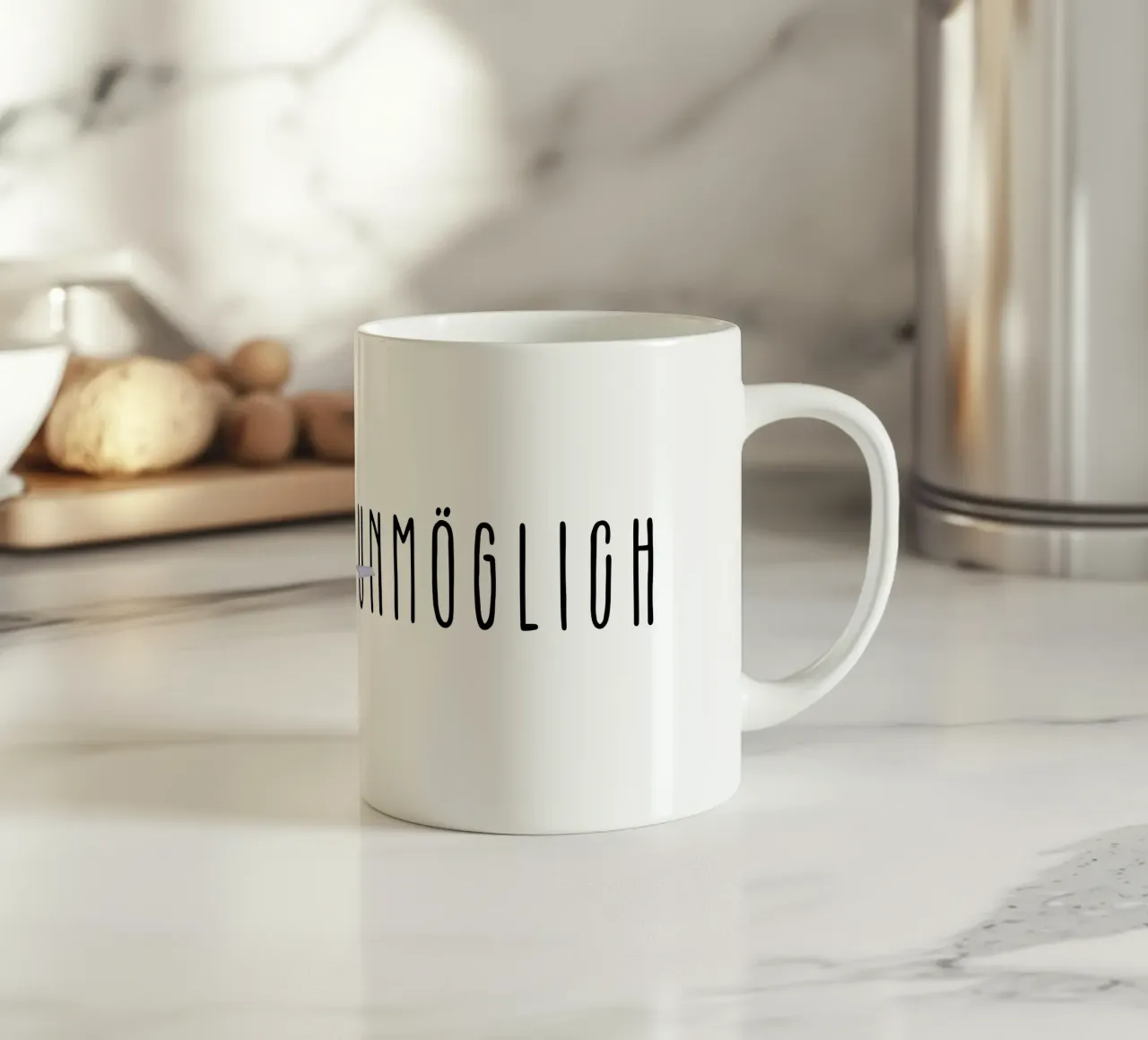 UNMÖGLICH tazza in ceramica da Einfach Uebel