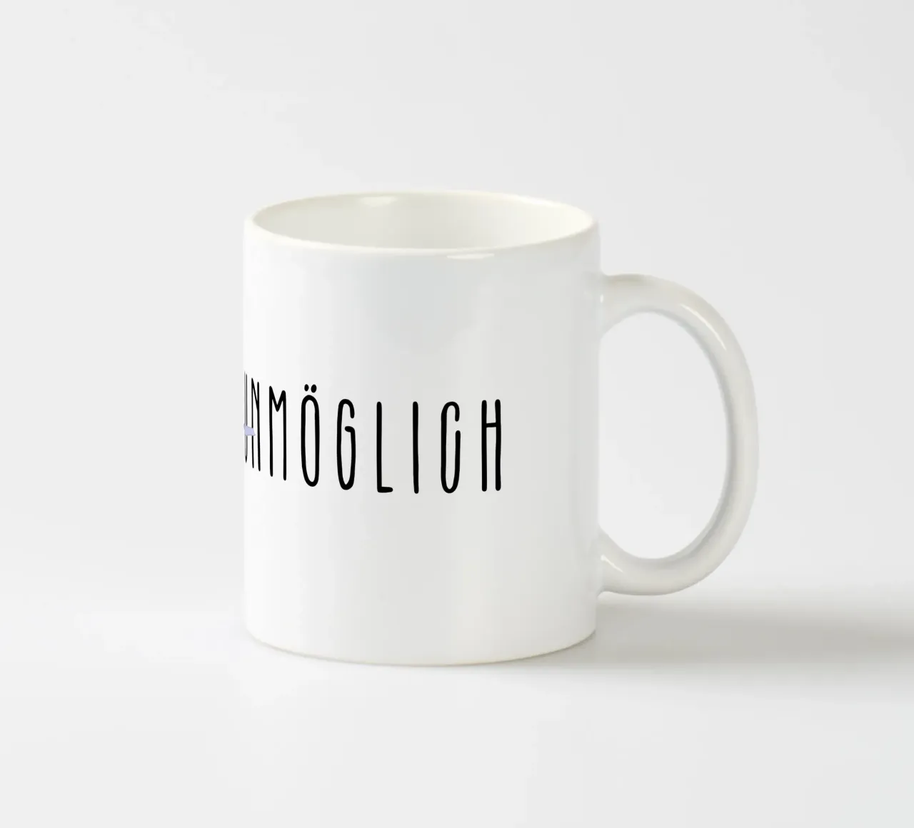 UNMÖGLICH tazza in ceramica da Einfach Uebel