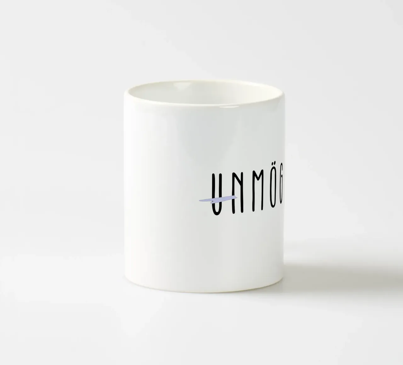 UNMÖGLICH tazza in ceramica da Einfach Uebel