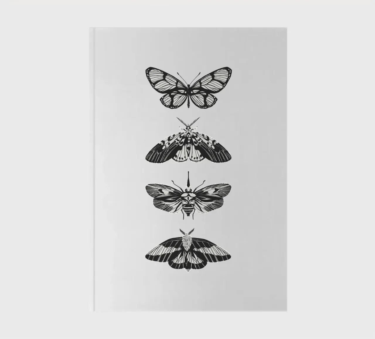 BUTTERFLIES notebook by Einfach Uebel